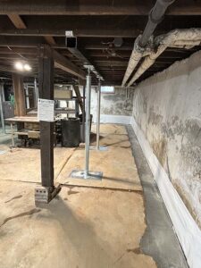 Residential Basement Waterproofing System