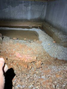 Basement Crawlspace Encapsulation Project