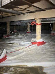 Floor Support Completed Job