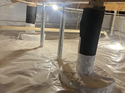 Crawlspace Support Installation