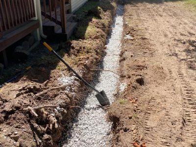 Exterior Drainage Solution