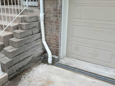 Exterior Drainage System Installation