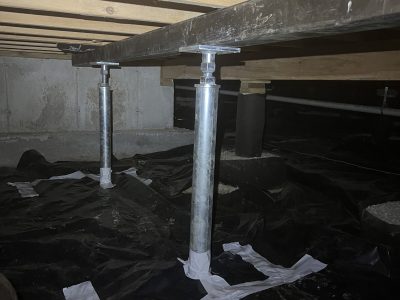 Galvanized Steel Floor Support Jacks