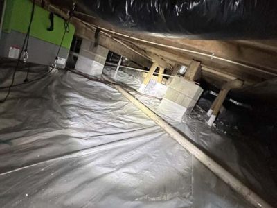 Professional Crawlspace Encapsulation Installation