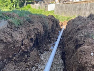 Residential Drain Installation