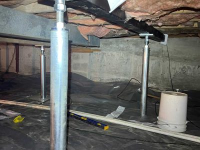 Steel Floor Support Jacks Installation Service