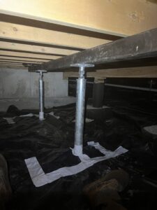 Galvanized Steel Floor Support Jacks