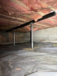 New Steel Floor Support
