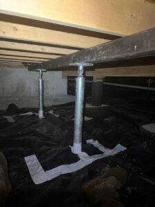 Galvanized Steel Floor Support Jacks