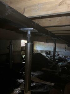 New Galvanized Steel Floor Support