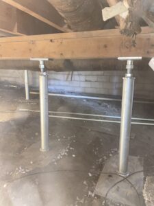 Steel Floor Support Installation