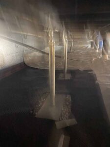 Floor Support Installation Project