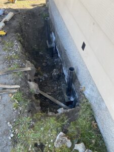 Push Pier Installation