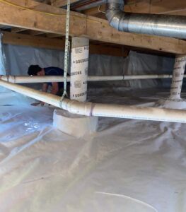 Quality Crawlspace Vapor Barrier Installation