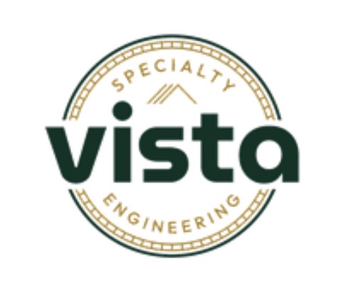 Logo for Vista Specialty Engineering, featuring the word